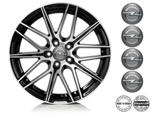 Opel Insignia de Rueda Edición Etiquetas de Resina Bombada